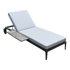 Gloster Grid Outdoor Chaise Lounger. Original Price: $5,300