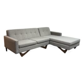 Sofa Creations Brooklyn Upholstered Sectional Sofa. Original Price: $3,300