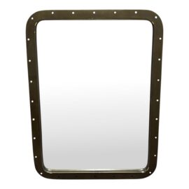 Restoration Hardware Teen Pierced Metal Wall Mirror. Estimated Price: $700