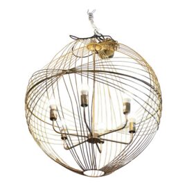 NEW Mercana Chiron II Globe Chandelier. Original Price: $1,120