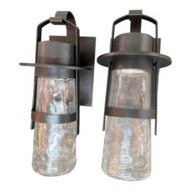 NEW Modern Forms Balthus Wall Sconces, Pair. Original Price: $1,200