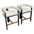 NEW Worlds Away Cruise Counter Stools, Pair. Original Price: $2,500