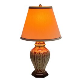 Ornate Porcelain Urn Table Lamp