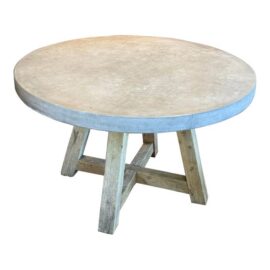 Terra Outdoor Bordeaux Outdoor Dining Table, 47 Inches. Original Price: $2,550