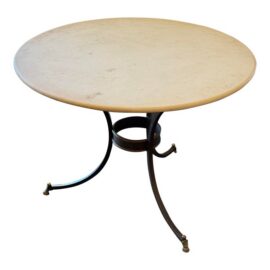 Kreiss Brasserie Outdoor Round Table, 39 Inches