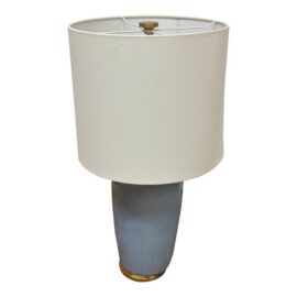 Barbara Barry for Visual Comfort Chado Table Lamp, Polar Blue. Original Price: $1,200