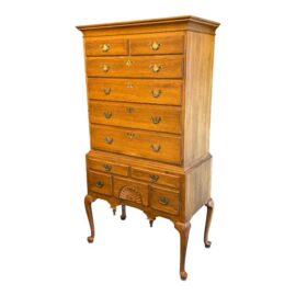 Ethan Allen 1776 Collection Maple Highboy Dresser