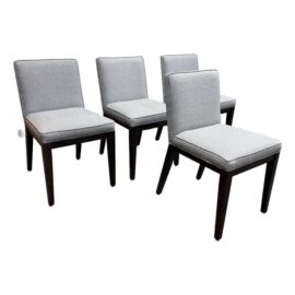 Room & Board Ansel Dining Side Chairs, Set of Four. Original Price: $2,000