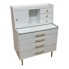 Modern Luxe Make-Up Vanity With Storage. Original Price: $380