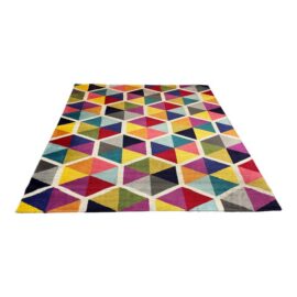 8ft × 10ft NuLOOM Carnival Geometric Area Rug. Original Price: $400