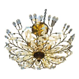 Vienna Full Spectrum Brielle Semi Flush-Mount. Original Price: $300