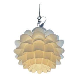 Possini Euro Flower Pendant Chandelier, White. Estimated Cost: $300