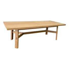 NEW Williams Sonoma Home Copenhagen Extension Dining Table. Original Price: $3,300