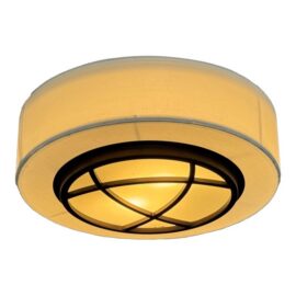 Orbit Drum Flush Mount Ceiling Light