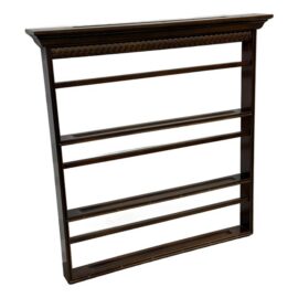 Victorian Era Wall Mounted Plate Rack