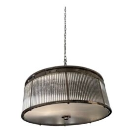 Ralph Lauren for Visual Comfort Allen Round Flush Mount. Original Price: $2,500