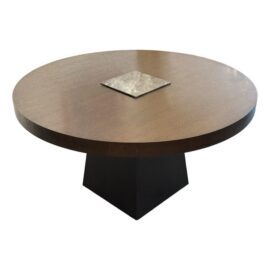 Conde House Kaji Round Dining Table, 54 Inches. Estimate Price: $5,100