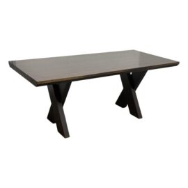 Promemoria Buggata Dining Table in Ancient Oak. Original Price: $8,900