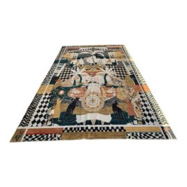 9ft 11in × 14ft 1in Ruggable Architectural Digest La Joie Natural Multicolor Rug. Original Price: $1,450
