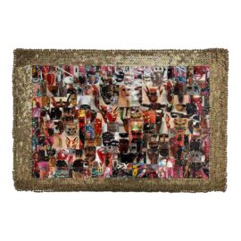 Robert Bagnasco Murray Las Mascaras Original Mixed Media, Circa 2001
