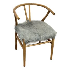 H D Buttercup Kairo Goat Hide Wishbone Chair. Original Price: $700
