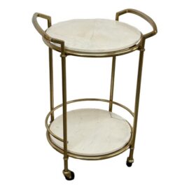 Monique Lhullier for Pottery Barn Marble Bar Cart