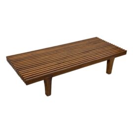 ZM Home Daybed Coffee Table, Teak Wood. Original Price: $950