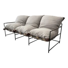 Classic Home Palermo Natural Sofa. Original Price: $5,440