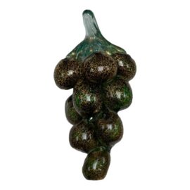 Italian Murano Art Glass Grape Cluster Sculpture