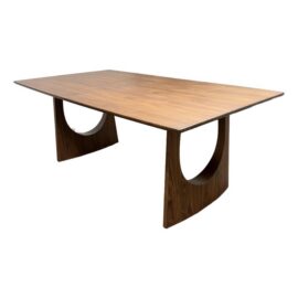 Rove Concepts Arco Extension Walnut Dining Table. Original Price: $2,240