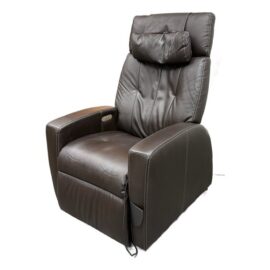Positive Posture Luma Lift Assist Recliner, Chocolate Brown. Original Price: $3,800