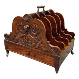 Canterbury Mahogany Magazine Rack