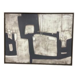 Scott Kerr for Uttermost "Been Around the Block" Canvas, Framed. Original Price: $3,800