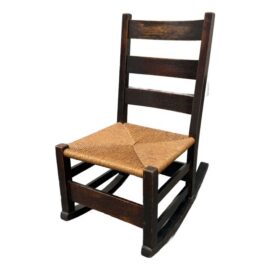Gustav Stickley Model No. 305 Sewing Rocker