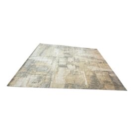 10ft X 14ft Exquisite Rugs Infitiny Collection 7130, Silver/Beige. Original Price: $10,200