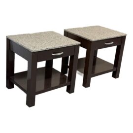 Bermanfalk Bespoke Nightstands, Pair