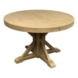 NEW Pottery Barn Benchwright Extension Dining Table, 48 Inch. Original Price: $2,100