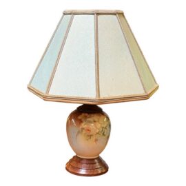 Floral Ceramic Table Lamp