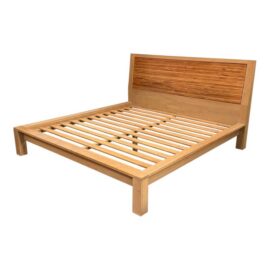 Eastern King Size Crate & Barrel Sierra Bed Frame. Estimate Price: $2,450