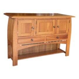 Simply Amish Aspen Large Open Sideboard. Original Price: $4,700