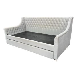 Twin Size Restoration Hardware Devyn Tufted Daybed + Trundle. Original Price: $2,630