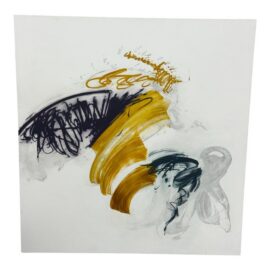 Jill Moser "Spin" Original Acrylic Canvas Painting. Estimated Price: $11,000