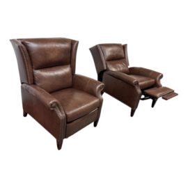 Hancock and Moore Sami Power Recliners, a Pair. Original Price: $11,900