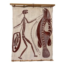 Art Aboriginal Bark Painting