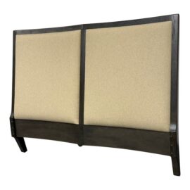 Queen Size Wood + Upholstered Headboard