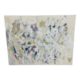 Unknown Artist “Mai” Mixed Media on Board