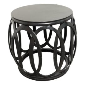 Barbara Barry for Baker Furniture Barbara Barry “Bracelet” Accent Table / Stool. Original Price: $2,000