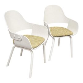 Jaime Hayon for Barcelona Design Showtime Nude Dining Chairs, Pair. Original Price: $3,712