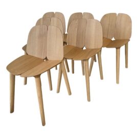Ronan & Erwan Bouroullec for Matiazzi Osso Dining Chairs, Set of Six. Original Price: $11,400