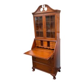 Early American Chippendale Style Secretary Desk